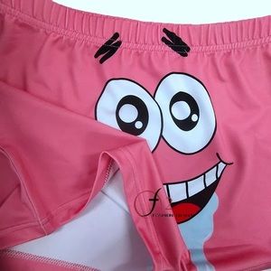 Women’s Patrick Star Mini Shorts /Fitness Shorts